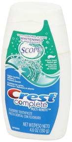 img 1 attached to Crest Complete Multi-Benefit Whitening Minty Fresh Liquid Gel Toothpaste - 4.6 oz (Thomaswi)