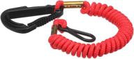 🚤 quicksilver 8m0092850 marine safety lanyard: emergency stop switch for ultimate safety, bright red finish, 54-inch logo