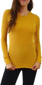 img 4 attached to Pure Look Stretch Thermal Underwear Women's Clothing for Lingerie, Sleep & Lounge