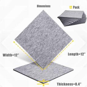 img 3 attached to 🔉 Enhance Your Flooring's Comfort and Soundproofing with Sonic Acoustics Non Slip Rug Pad