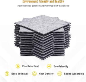 img 1 attached to 🔉 Enhance Your Flooring's Comfort and Soundproofing with Sonic Acoustics Non Slip Rug Pad