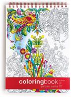 🌼 stress-relieving coloring book: garden paths | intricate animal designs and garden scenes for relaxation, creativity | topbound large format (8.6 x 11.75 inches) logo