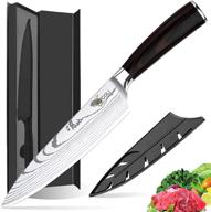 chef knife professional stainless pakkawood logo