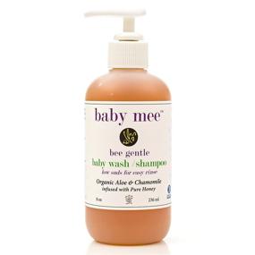 img 4 attached to 👶 Organic Baby Wash Kids Shampoo with Aloe, Chamomile & Honey - Soothes Eczema, Cradle Cap, Dry & Itchy Skin - Tear Free Formula - 8 oz.