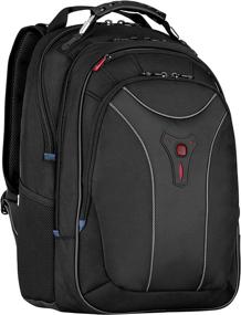 img 4 attached to SwissGear Laptop Heather Large Backpack - Ideal for Laptop Storage