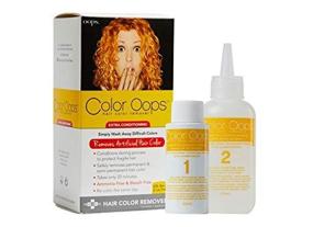 img 3 attached to 💇 Efficient Hair Color Remover: Color Oops Extra Conditioning 4oz. (2 Pack)
