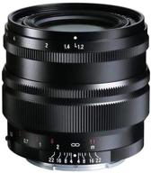 📷 enhanced version of voigtlander nokton 35mm f/1.2 se aspherical lens with e-mount logo