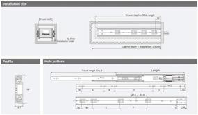 img 1 attached to 🚪 Efficient DecoBasics Extension Sliding Hardware for Bathroom Spaces