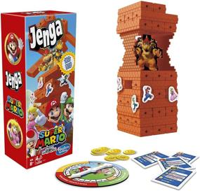 img 4 attached to Unleash Adventure with Hasbro Games Super Mario Jenga: A Block-Busting Classic!