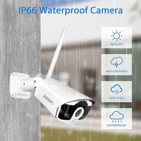 img 1 attached to 📸 Premium 8CH 2K Wireless Security Camera System Outdoor - Expandable, Audio, Night Vision, Motion Detection, Remote Access - Includes 1TB Hard Drive