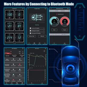 img 2 attached to 🔌 ANCEL BD310 OBD2 Scanner: Check Engine & Battery Voltage, 2-in-1 Wired Handheld & Bluetooth App with Real-time Monitor