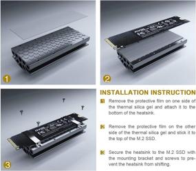 img 1 attached to Maximize Heat Dissipation with Rivo Heatsink Aluminum Silicone Brackets