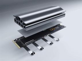 img 3 attached to Maximize Heat Dissipation with Rivo Heatsink Aluminum Silicone Brackets
