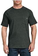 👕 dickies sleeve performance cooling heather: ultimate men's clothing for cool and comfy shirts logo