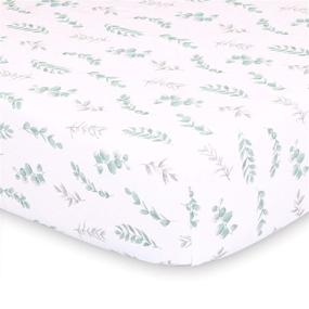 img 2 attached to Sage Green Leaves Fitted Sheet
