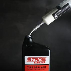 img 1 attached to 🔧 Thinvik Tubeless Sealant Injector for Stans No Tubes: 3.5 oz/100ML Syringe with Presta Schrader Valve Core Removal Tool & Other Sealants