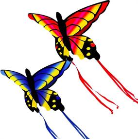 img 4 attached to 🦋 HENGDA KITE Colorful Butterfly Activities: Engaging Entertainment for All Ages
