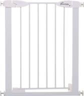 dreambaby boston magnetic auto close security gate, white, adjustable width 24.5-26.5 inches logo