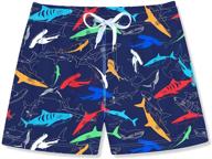 cozople drawstring printed toddler boardshorts - boys' clothing logo