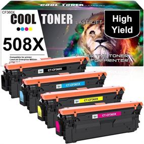 img 4 attached to Cool Toner Compatible Replacement Printer 4PK
