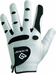 img 1 attached to 🏌️ Bionic Men's StableGrip Golf Glove with Patented Natural Fit Technology - Durable Genuine Cabretta Leather for Long-Lasting Performance