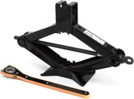 π§ ameetaa scissor jack 2 ton capacity w/ hand crank - strong steel plate finish | ideal for auto, suv, mvp, station wagon and off-road vehicle logo