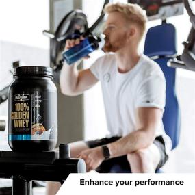 img 1 attached to 🏋️ Maxler 100% Golden Whey Protein: Premium 24g Protein Powder - Pre, Post & Intra Workout - Fast-Absorbing Blend of Whey Hydrolysate, Isolate & Concentrate - Blueberry Muffin Flavor - 2 lbs