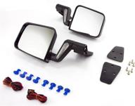 rugged ridge 11002 20 heated mirror logo