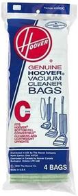 img 2 attached to Hoover Type C Bottom Fill Upright Vacuum Cleaner Replacement Bags - Pack of 3, Enhanced SEO