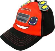 🧢 nickelodeon blaze and the monster machine toddler boys baseball cap - 100% cotton, age 2-5 logo