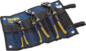 img 3 attached to 🔧 Irwin Tools VISE-GRIP GrooveLock Pliers Set - 3-Piece Kit Bag: 8", 10", 12" - 3-Pack with Bag