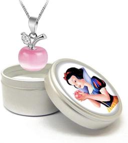 img 4 attached to 18 inch Girls Pendant Necklace - Unicraft with Gift Box