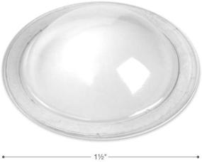 img 2 attached to 🎄 Enhance Your Christmas Crafts with Tim Holtz Alterations Tiny Snowglobes Thinlit Dies and Dimensional Domes - 2 Item Bundle