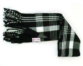 img 2 attached to 🧣 Stay Stylish and Warm with Alpine Swiss Winter Scarves - Unisex Men's Fashion Accessories