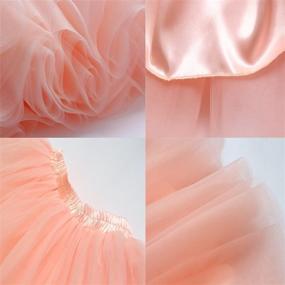 img 1 attached to Layered Tulle Princess Skirt for Girls - Fashionable Skirts & Skorts