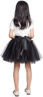 layered tulle princess skirt for girls - fashionable skirts & skorts logo