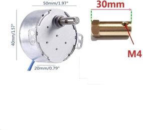 img 1 attached to 🔌 Набор соединителей для вращения стакана из 5 частей – гибкий муфтовый соединитель 7мм/30мм с крышкой трубы DN25 для моторизированного стакана-вращателя, катушечного гравитатора и набора для поворота стаканов Turntable Tumbler, глянцевого стакана Cuptisserie, дизайна из эпоксидной смолы.