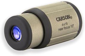 img 3 attached to Enhance Your Vision with 🔍 the Carson CloseUp 6x18mm Close-Focus Monocular (CF-618)