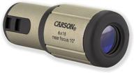 enhance your vision with 🔍 the carson closeup 6x18mm close-focus monocular (cf-618) logo