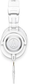img 3 attached to 🎧 White Audio-Technica ATH-M50XWH Studio Monitor Headphones: A Professional Choice