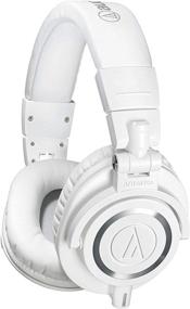 img 4 attached to 🎧 White Audio-Technica ATH-M50XWH Studio Monitor Headphones: A Professional Choice