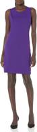 lark &amp; ro women's sleeveless crewneck sheath dress with seaming - amazon brand logo