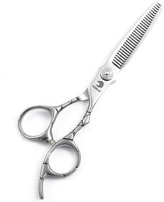 img 3 attached to 🌟 Professional 6.0” Hair Cutting Shear: Japan 440C Thinning Scissors for Stylists - 30 Teeth, Dry Hair Cutting & Thinning - Sharp Performance