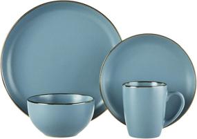 img 3 attached to 🍽️ Pfaltzgraff 5256017 Hadlee 16 Piece Dinnerware: Elegant and Versatile Tableware Set for Every Occasion