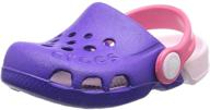 crocs kids electro electric little boys' shoes: optimal comfort and style for your young ones logo