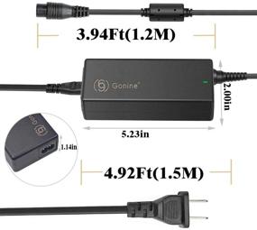 img 3 attached to 💻 Gonine 90W Universal AC Laptop Charger Power Supply with DC Output 15V 16V 18.5V 19V 19.5V 20V Adapter - Compatible with HP Dell Toshiba IBM Lenovo Acer Sony Gateway Notebook Ultrabook Chromebook.