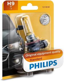 img 2 attached to 🔦 Philips H9 Standard Halogen Replacement Headlight Bulb, 1 Pack - 12361B1