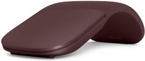 img 4 attached to 🖱️ Burgundy Surface Arc Mouse - Enhancing Productivity with Style