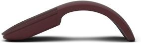 img 3 attached to 🖱️ Burgundy Surface Arc Mouse - Enhancing Productivity with Style