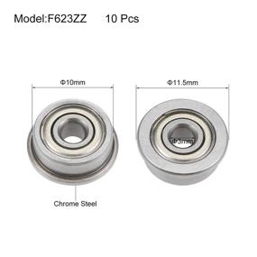 img 2 attached to 🔒 Uxcell Shielded Bearings – High-Quality 3x10x4mm Bearing for Enhanced Performance
